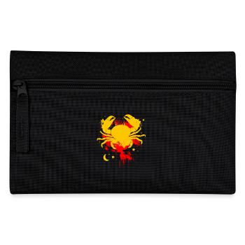 Krabbe - Federtasche - Schwarz - Vorne