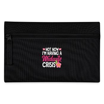 Not now, midwives have crisis - Pencil Case - black - Front