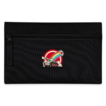 Rainbow Tank, Shoots Hearts of Love - Pencil Case - black - Front