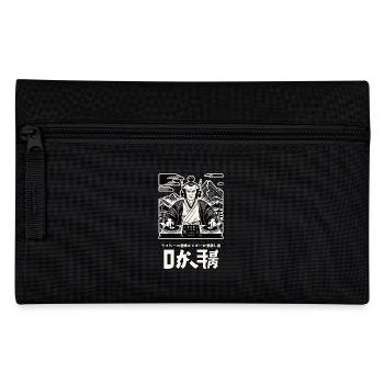 DJ Samurai Streetwear Musik Retro Design Vibes - Federtasche - Schwarz - Vorne