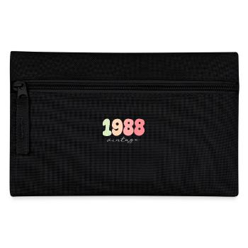 Anniversaire Année de naissance 1988 - Trousse - noir - Devant