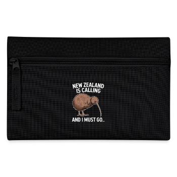 Kiwi-Vogel Neuseelands Nationale Wildtier - Federtasche - Schwarz - Vorne