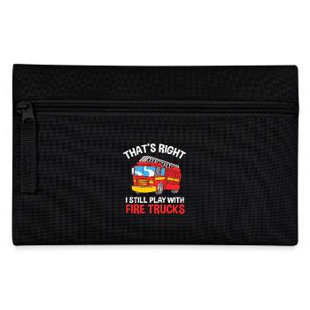 Firefighter Fire Brigade - Pencil Case - black - Front