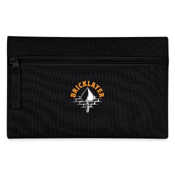 Maurerkelle Und Ziegelmauerstolz - Federtasche - Schwarz - Vorne