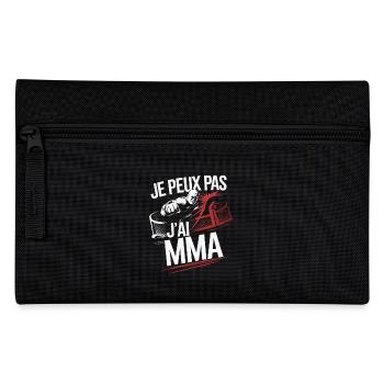 Je peux pas j'ai MMA - Trousse - noir - Devant
