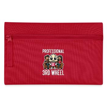 PROFESSIONAL THIRD WHEEL - GIFT - Pencil Case - red - Front