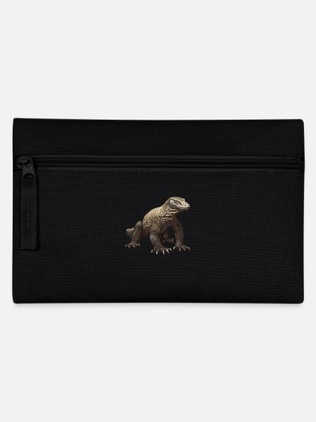 Komodowarane Komodowaran - Federtasche - Schwarz