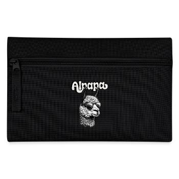 Cool Alpapa Alpaga Papa Papa Fête des Pères - Trousse - noir - Devant