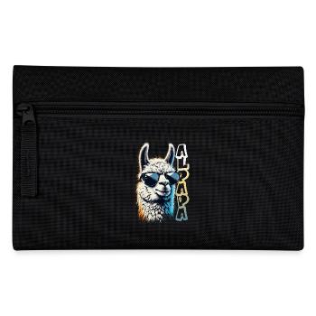 Cool Alpapa Alpaga Papa Papa Fête des Pères - Trousse - noir - Devant