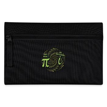 Get Real vs. Be Rational - Pencil Case - black - Front
