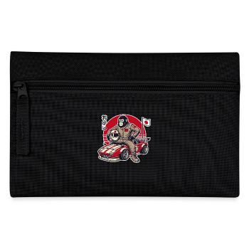 Gorille japonais en tant que pilote de course JDM - Trousse - noir - Devant