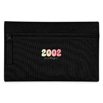 Geburtstag Geburtsjahr 2002 - Federtasche - Schwarz - Vorne