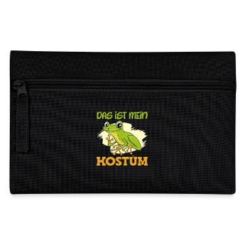 Karneval Party Frosch DAS IST MEIN FROSCH KOSTÜM - Federtasche - Schwarz - Vorne