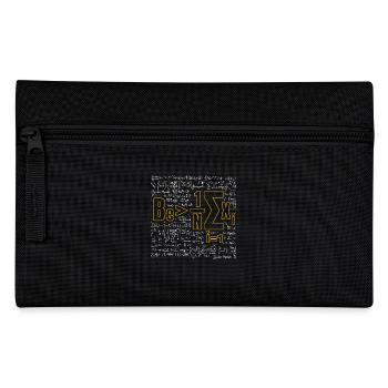Math Pun – Be Greater Than Average - Pencil Case - black - Front