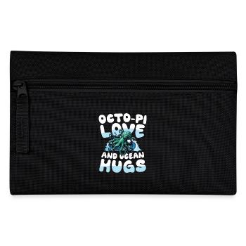 Octo-pi Love And Ocean Hugs - Federtasche - Schwarz - Vorne