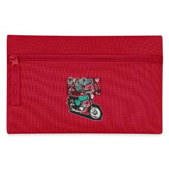 S51 (turquoise) // Illustration - Trousse - rouge - Devant