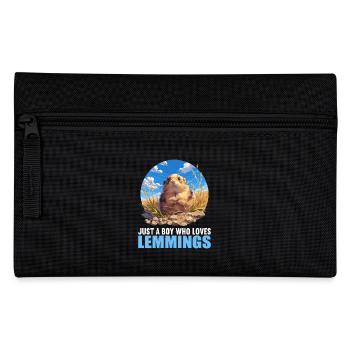 Lemmings Lemming - Pencil Case - black - Front