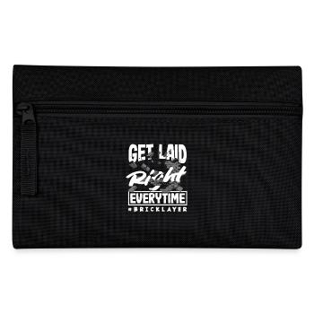 Bricklayers are always properly dismissed - Pencil Case - black - Front