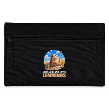 Lemmings Lemming - Pencil Case - black - Front