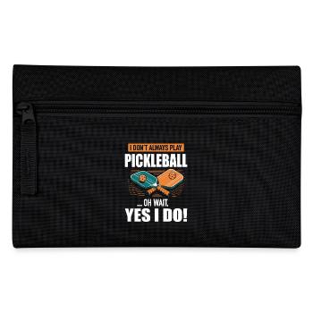Jeux Pickleball Idée cadeau pour le Paddleball - Trousse - noir - Devant
