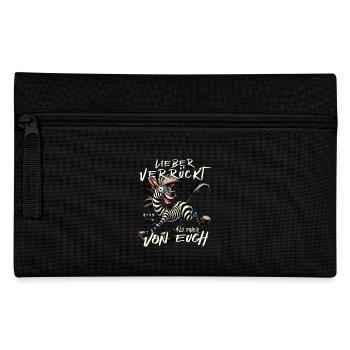 Zèbre fou Mieux fou qu’un de euc - Trousse - noir - Devant