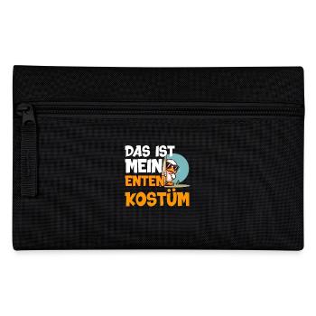 Karneval Party DAS IST MEIN ENTEN KOSTÜM Lustiges - Federtasche - Schwarz - Vorne