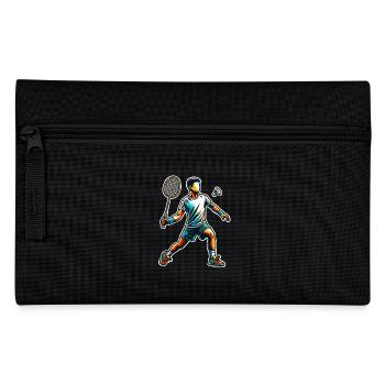 Badminton - Pencil Case - black - Front