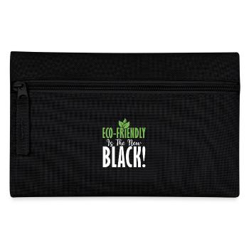 Eco-friendly Is The New Black! Planet Earth Day - Pencil Case - black - Front