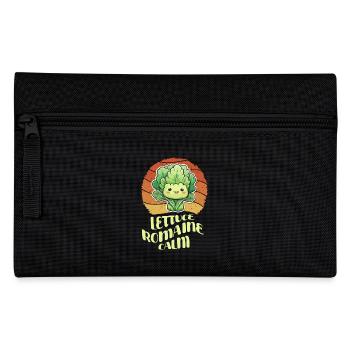 Salat Romaine Calm – Lustiger Salat - Federtasche - Schwarz - Vorne