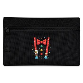 Costume de Clown - Carnaval Femmes Hommes - Trousse - noir - Devant