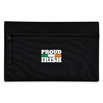 Proud Irish Irland Irische Flagge Stolzer Ire - Federtasche - Schwarz - Vorne