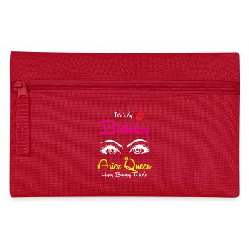 Zodiac sign Aries - Pencil Case - red - Front