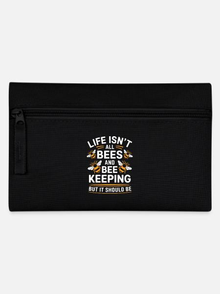 Imker Spruch Imkerei Biene Lustiges Imker Geschenk - Federtasche - Schwarz