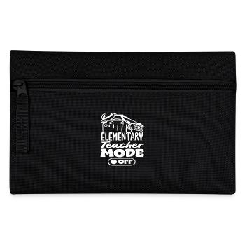 Primary School Teacher Mode From Adventure - Pencil Case - black - Front