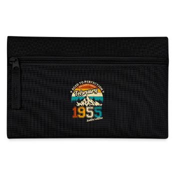 Limited Edition February 1955 Birthday Gift - Pencil Case - black - Front
