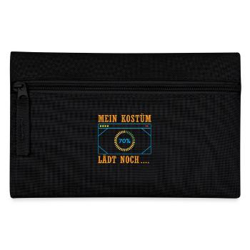 Mein Kostüm Lädt Noch - Federtasche - Schwarz - Vorne