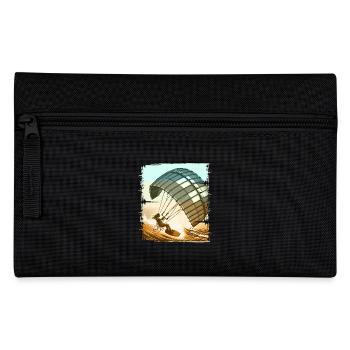 Kitesurfing Kitesurfer Kiteboard - Pencil Case - black - Front