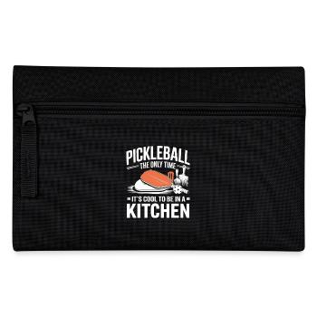Joueur de pickleball Paddleball Cuisine Dinkball - Trousse - noir - Devant