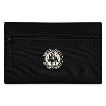 Les filles cool, c’est cool, restez cool ! - Trousse - noir - Devant