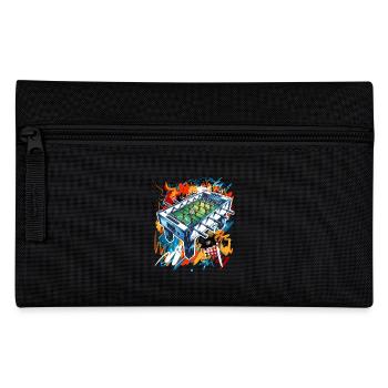Foosball table table football - Pencil Case - black - Front