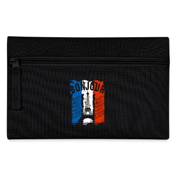 flag of France - Pencil Case - black - Front