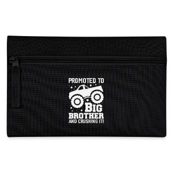 Befördert zu Big Brother Tees, Monster Truck Kids - Federtasche - Schwarz - Vorne