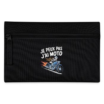 J'peux pas j'ai moto - Trousse - noir - Devant