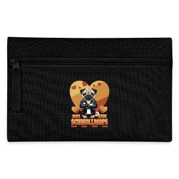 Schmollmops - Federtasche - Schwarz - Vorne