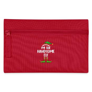Je suis le beau elfe chemise assortie famille - Trousse - rouge - Devant