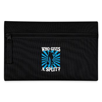 Bowling Kegel Spruch Qui donne un Split - Trousse - noir - Devant