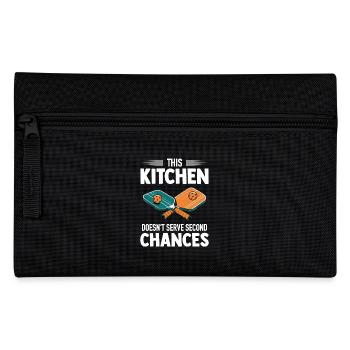 Pickleball - La cuisine ne sert pas de seconde chance - Trousse - noir - Devant