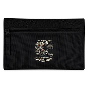 Zèbre fou si tu me cherches Folie - Trousse - noir - Devant