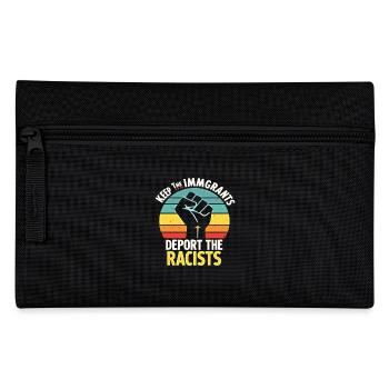 Antiracisme Diversité, justice et égalité - Trousse - noir - Devant