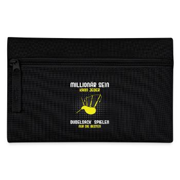 Dudelsackspieler Dudelsack Männer Geschenk - Federtasche - Schwarz - Vorne